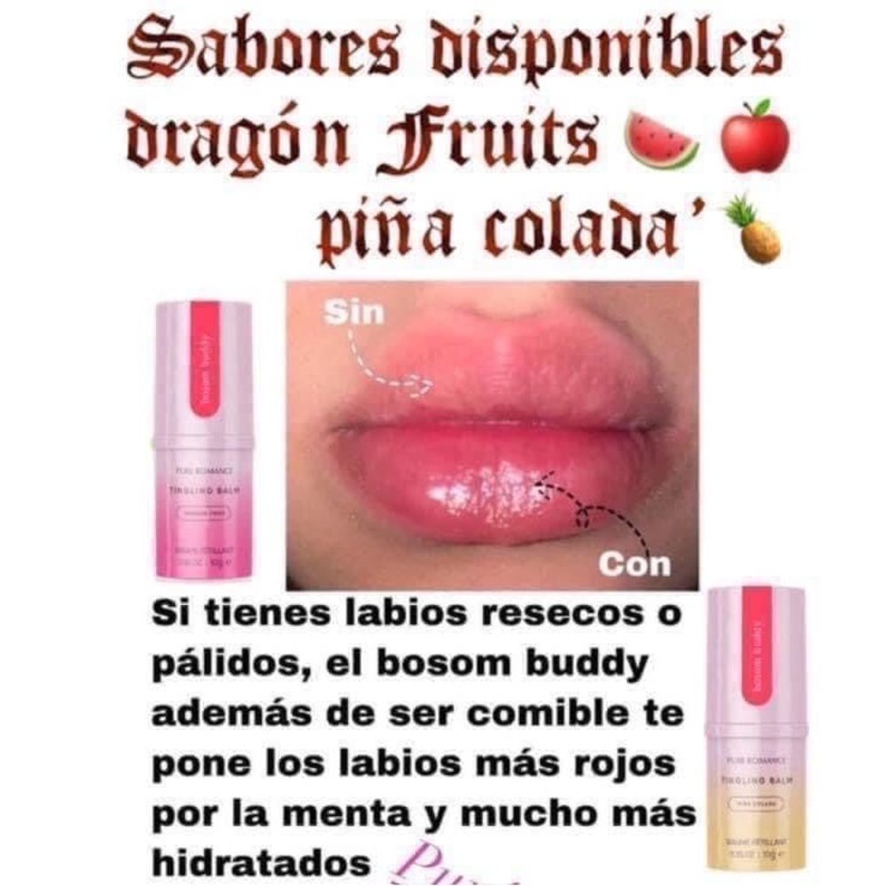 Unisex Bossom Buddy tingling Balm dragon fruits